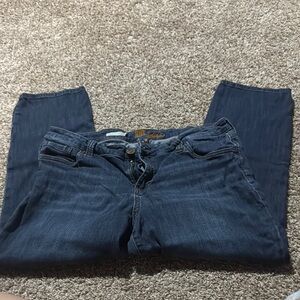 Bardot Women's cropped Skinny Boyfriend Blue Jeans